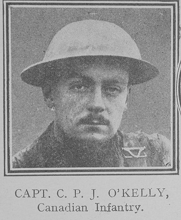 O'Kelly C P J Captain VC 52nd Canadian Expeditionary Force