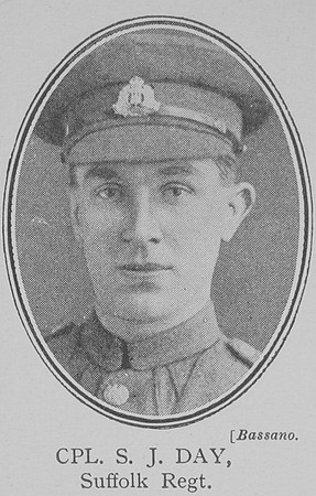 Day S J Cpl VC Suffolk Regiment