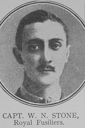 Stone W N Captain VC 3rd Royal Fusiliers