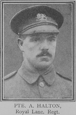 Halton A Pte VC Kings Own Royal Lancaster Regiment