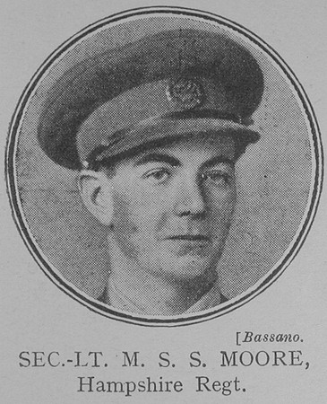 Moore M S S 2nd Lt VC Hampshire Regiment