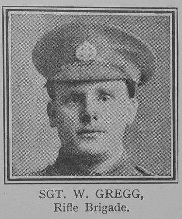 Gregg W Sergt VC Rifle Brigade