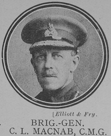 MacNab C L Brig Gen CMG General Staff