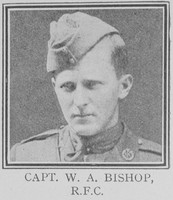 Bishop W A Captain VC Royal Flying Corps