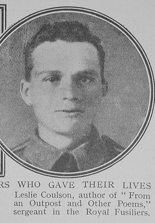 Coulson L Sergt 7522 2nd London Regiment