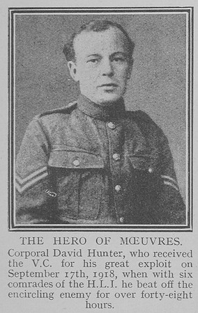 Hunter D Cpl VC 5th Highland Light Infantry