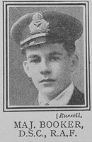 Booker C D Major DSC Royal Air Force