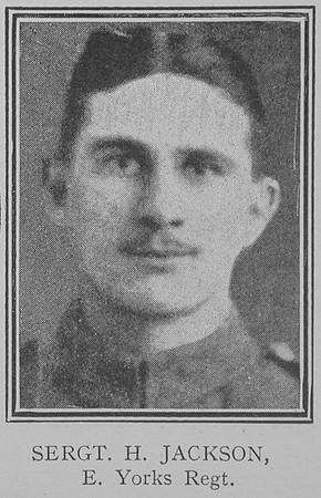 Jackson H Sergt VC East Yorks Regiment