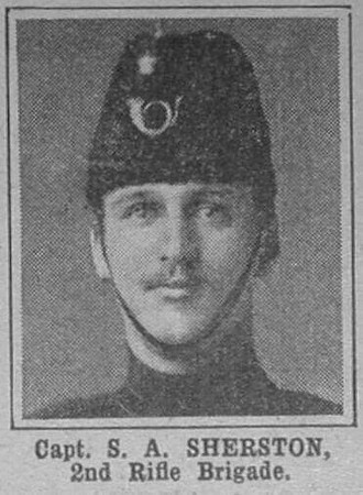 Sherston S A Captain 2nd Rifle Brigade The War illustrated 12th Jun 1915
