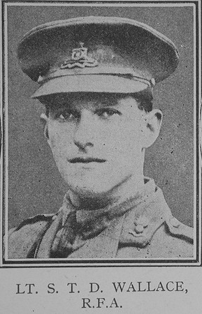 Wallace S T D Lt VC Royal Field Artillery