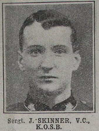 Skinner J Sergt VC Kings Own Scottish Borderers The War Illustrated