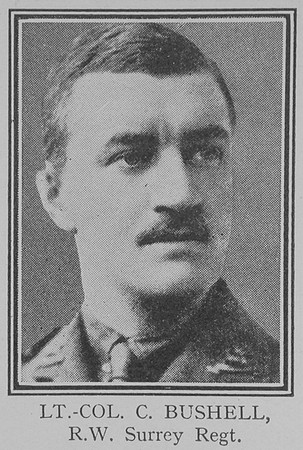 Bushell C Lt Col VC 7th Royal West Surrey Regiment