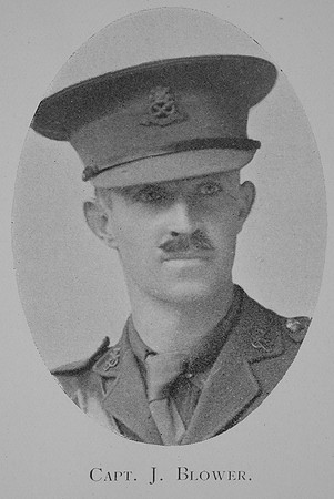 Blower J Captain 5th North Staffs Regiment The Fifth North Staffords
