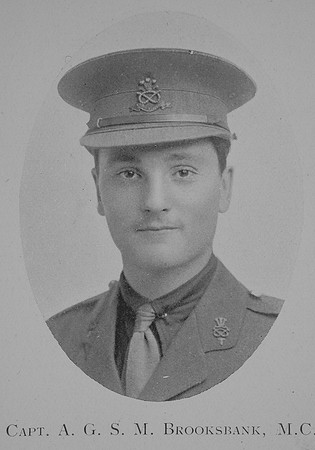 Brooksbank A G S M Captain MC 5t North Staffs Regiment The Fifth North Staffords