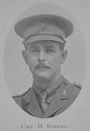 Burrell D Captain 5th North Staffs Regiment The Fifth North Staffords