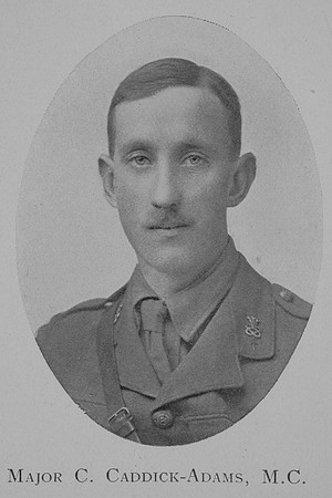 Caddick-Adams C Major M C 5th North Staffs Regiment The Fifth North Staffords