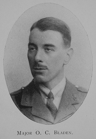 Bladen O C Major 5th North Staffs Regiment The Fifth North Staffords