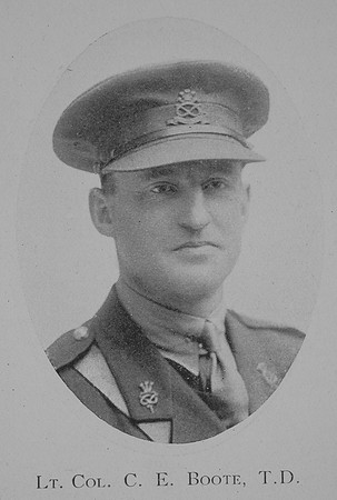 Boote C E Lt Col 5th North Staffs Regiment The Fifth North Staffords