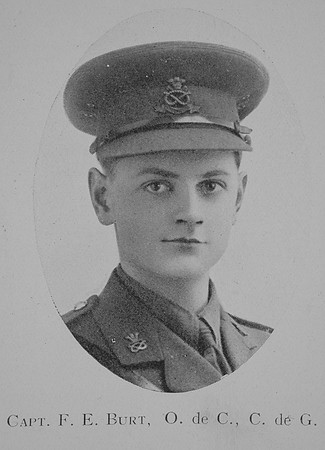 Burt F E Captain O de C C de  G 5th North Staffs Regiment The 5th North Staffords and the North Midland Territorials 1914 - 1919