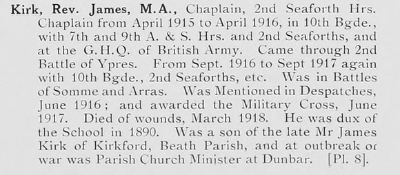 Kirk J Chaplain Army Chaplains Photo Available Plate 8