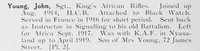 Young J Sergt Black Watch Photo Available Plate 2