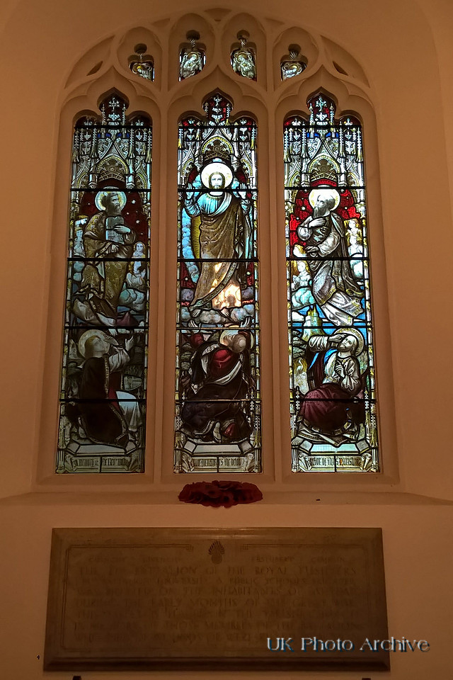Memorial Window To 21st (4th Public School Battalion) Royal Fusiliers