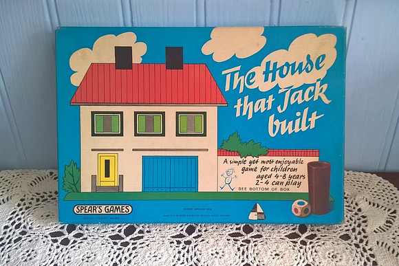 Vintage Spears Game The House That Jack Built 1969