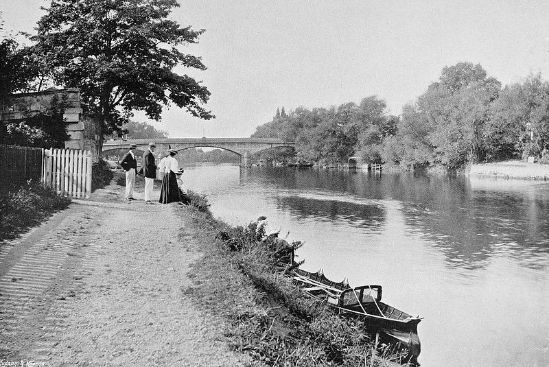Staines Bridge 1890s