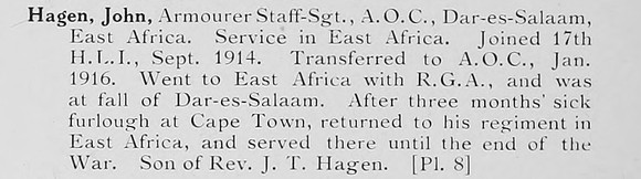 Hagen J Arm Staff Sergt Army Ordnance Corps Photo Available Plate 8