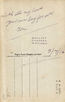 Romantic Postcard Back