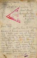 French Romantic Postcard Back