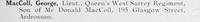 MacColl G Lt Queens Royal West Surrey Regiment