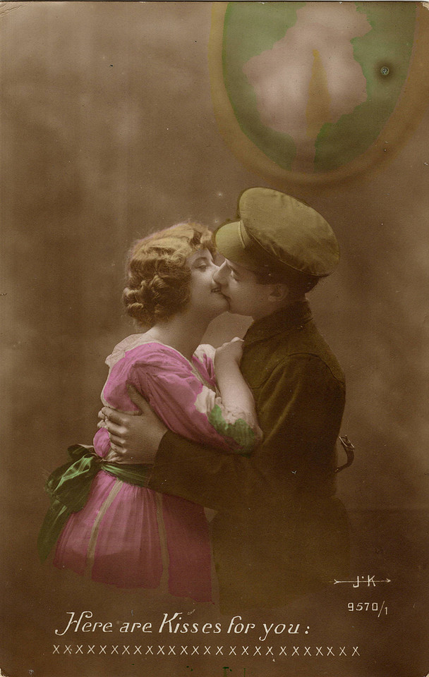 Romantic Postcard Front