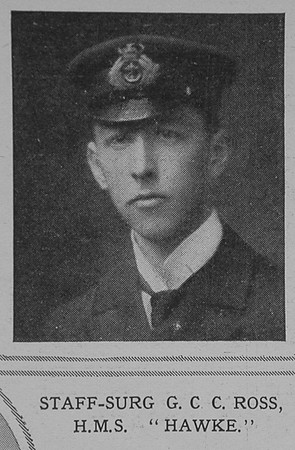 Ross G C C Staff Surg HMS Hawke Royal Navy The Illustrated London News 14th Nov 1914