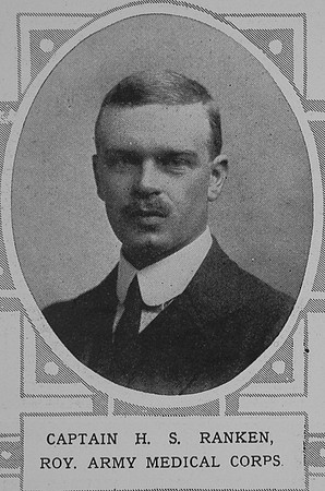 Ranken H S Captain Royal Army Medical Corps The Illustrated London News 10th Oct 1914