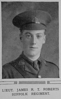 Roberts J R T Lt 2nd Suffolk Regiment The Illustrated London News 20th Mar 1915