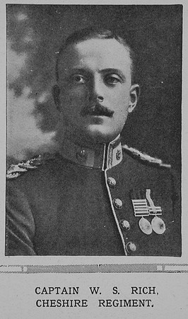 Rich W S Captain 1st Cheshire Regiment The Illustrated London News 23rd Jan 1915