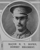 Roper R T Major Dorset Regiment The Illustrated London News 24th Oct 1914