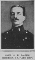 Raleigh G H Major Royal Flying Corps The Illustrated London News 6th Feb 1915