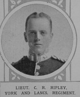 Ripley C R Lt York And Lancs Regiment The Illustrated London News 14th Nov 1914