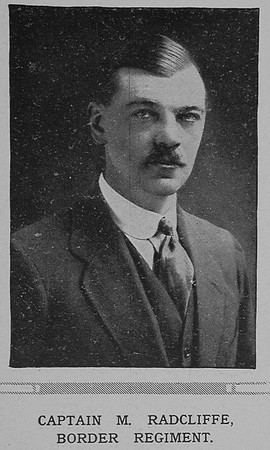 Radcliffe M Captain 2nd Border Regiment The Illustrated London News 2nd Jan 1915