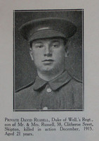 Russell D Pte 6th West Riding Regt Craven Roll Of Honour