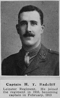 Radcliff H T Captain Leinster Regiment The Sphere 29th May 1915