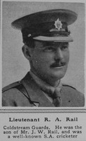 Rail R A Lt Coldstream Guards The Sphere 8th Dec 1917