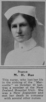 Rae M H Nurse New Zealand Nursing Service The Sphere 22nd Apr 1916