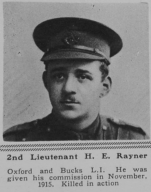 R Rayner UK Photo And Film Archive | R | Rayner H E 2nd Lt 6th Oxford & Bucks LI ...