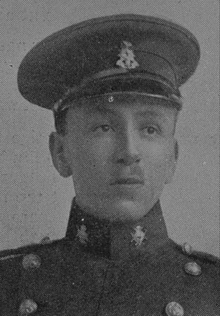 Ramsay D G Lt 2nd Royal Sussex Regiment Sphere 16th Jan 1915