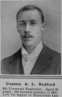 Radford A L Captain 9th Kings Liverpool Regiment The Sphere 24th Jul 1915