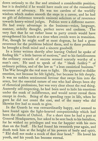 Asquith R Lt 3rd Grenadier Guards Obit Part 2