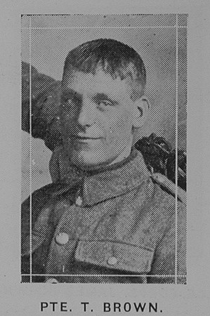 Brown T Pte 10803 1st East Surrey Regiment